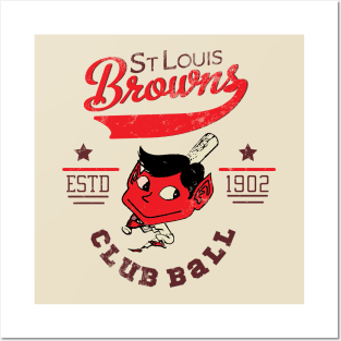 Defunct St Louis Browns Baseball Team Posters and Art